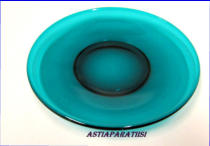 Kotimainen lasinen pullalautanen, 13cm cm, 3kpl. 15�/kpl