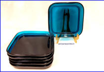 NUUTAJ�RVI N�tsj�,lasilautanen 5269,Design:Kaj Franck,Tuotannossa: 1954-1968,Suunniteltu: 1954,mitat n.18,5 cm X 18,5 cm,0kpl,