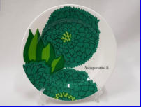 MARIMEKKO / IITTALA,Primavera Ruohonvihre�,pullalautanen / leip�lautanen,lautanen halkaisija n.19,5 cm,Sesonkituote , 3 kpl,38�/ kpl ( Tuote nro 109PL )
