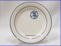 ARABIA,Arctica Resta erikois astiasto,pullalautanen / leip�lautanen,Design:Inkeri Leivo,lautanen halkaisija n.16,8 cm, Valmistettu, Suomen kennelliitolle vuonna 1979, Finska Kennelklubben r.y, 2 kpl,26�/ kpl ( Tuote nro 133PL )