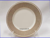 ARABIA,Rio pullalautanen / leip�lautanen,Design:Raija Uosikkinen,lautanen halkaisija n.17,5 cm, Suunniteltu 1970, 6 kpl,22�/ kpl ( Tuote nro 164PL )