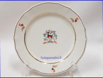 ARABIA,Kauris pullalautanen / leip�lautanen,Design:Rainer Baer,lautanen halkaisija n.17,5 cm, Suunniteltu vuonna  1940-1945, 1 kpl,16�/ kpl ( Tuote nro 180PL )