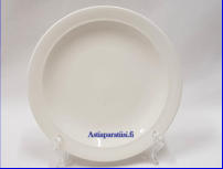ARABIA,Harlekin valkoinen  pullalautanen / leip�lautanen, Design:Inkeri Leivo, lautanen halkaisija n.17,2 cm, Suunniteltu vuonna 1988-1997,1 kpl,15�/kpl ( Tuote nro 201PL )