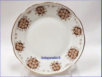 ARABIA,pullalautanen / leip�lautanen, Design:?, lautanen halkaisija n.17,3 cm, Suunniteltu vuonna 1975 - 1981, 12 kpl,16�/kpl ( Tuote nro 207PL )
