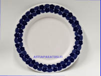 ARABIA,Ryp�le pullalautanen / leip�lautanen,Design:Raija Uosikkinen,Valmistettu 1969-1973-luvulta, leveys n. 17,3 cm,6 kpl,27�/kpl,( Tuote nro 227PL