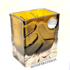 NUUTAJ�RVI,N502 Maljakko,Design:Heikki Orvola,tuotannossa 1970-1971-luku,Korkeus n.17,5 cm, halkaisija n.15 cm X 10,2 cm,2 kpl,248� /kpl ( Tuote nro / Item #170MA )