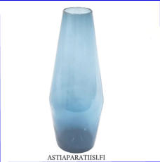 NUUTAJ�RVI,Sininen maljakko ,Design:Timo Sarpaneva,Korkeus n.25 cm, halkaisija n.7 cm,1 kpl,88� /kpl ( Tuote nro / Item #188MA )