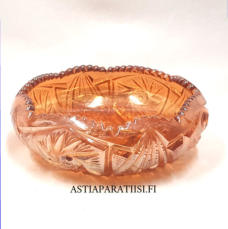 RIIHIM�EN LASI, Lysterilasi / Myrkkylasi malja, Korkeus n.5,5 cm, halkaisija n. 15 cm,1 kpl,88� /kpl ( Tuote nro / Item #220MA