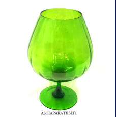 OY KUMELA,Lasimaljakko,Korkeus n.27,5 cm, halkaisija n.10,9 cm,1 kpl,48� /kpl ( Tuote nro / Item #235MA )