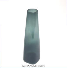 IITTALA , X Issey Miyake maljakko,tummanharmaa,yhteisty�ss� Iittalan ja Miyake Design Studion suunnittelutiimien kanssa,Korkeus n.18,3 cm, halkaisija n.8 cm,0 kpl ( Tuote nro / Item #237MA )