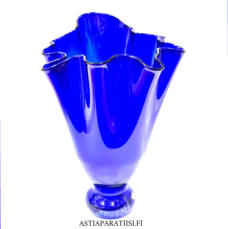 SININEN j�tti maljakko,Korkeus n.40,5 cm ja halk n.26,5 cm,0 kpl, ( Tuote nro / Item #281MA )