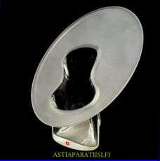 IITTALA, Marcel Lasimaljakko,Design:Timo Sarpaneva.signeeraus pohjassa 1994 ja 95 ,Korkeus  n.21 cm,  1 kpl,434� /kpl ( Tuote nro / Item #298MA )