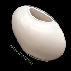 IITTALA,Aava Opaalilasimaljakko,Design:Markku Salo,Konesigneerattu , Valmistettu 1998-luku,Korkeus n.12,5 cm, halkaisija n. 18 cm,0 kpl, ( Tuote nro / Item #305MA )