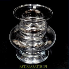 RIIHIM�EN LASI,Tornado lasimaljakko kirkas v�rinen,Design:Tamara Aladin, Korkeus n.16,2 cm, halkaisija n. 17 cm, 0 kpl,( Tuote nro / Item #311MA )