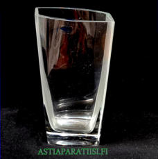 NUUTAJ�RVI, Purje kirkas Lasimaljakko,Design: Taru Syrj�nen,Korkeus n. 18,5 cm, leveys n. 13 cm x 8 cm ,1kpl,145�/kpl ( Tuote nro / Item #336MA