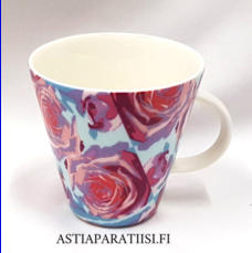 ARABIA, Koko Roses Pinkki muki,Design:Kati Tuominen- Niittyl�, Kristina Riska,korkeus n.8,5 cm, halkaisija n.8,5 cm, 2 kpl, 22�/kpl,( Tuote nro 203 P )