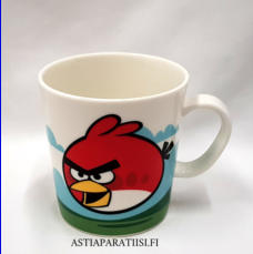 ARABIA,ANGRY BIRDS Red kahvimuki ,korkeus n.9,5 cm, halkaisija n.8 cm, 2 kpl, 25 �/kpl,( Tuote nro 255 P )