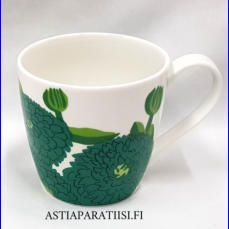 IITTALA / MARIMEKKO,Primavera -muki  Ruohonvihre�,korkeus n.8,5 cm, halkaisija n.9 cm, 3 kpl, 38�/kpl,( Tuote nro 265 P )