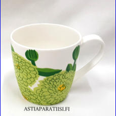 IITTALA / MARIMEKKO,Primavera -muki  Vaaleanvihre�,korkeus n.8,5 cm, halkaisija n.9 cm, 0 kpl, ( Tuote nro 266 P )