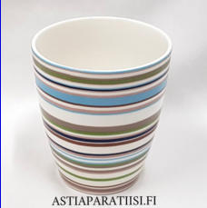 IITTALA, Origo muki beige ,Design: Alfredo H�berli,korkeus n.9 cm, halkaisija n.8 cm, 3 kpl, 20 �/kpl,( Tuote nro 283 P )