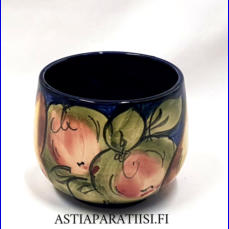 SAVITORPPA,muki,Design:Holger Granb�ck, korkeus n.7 cm, halkaisija n.7,5 cm, 2 kpl, 18 �/kpl, sarjaan l�ytyy my�s pullalautasia,( Tuote nro  301 P )