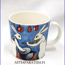 ARABIA,pupumuki Sopankeitt�j�puput,Design:Helj� Liukko-Sundstr�m,Valmistusvuosi 2003,korkeus n.8 cm, halkaisija n.8 cm, 0 kpl, ( Tuote nro 314 P )