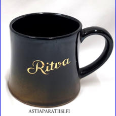 ARABIA,w�rtsil�,nimimuki / tuoppi "Ritva" ,korkeus n10 cm, halkaisija n.9,8 cm,1 kpl, 44 �/kpl,( Tuote nro 345 P )