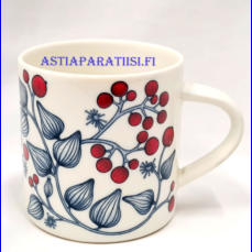 ARABIA.Runo, muki 0,35 l, "Hallamarja" Design:Heini Riitahuhta, Tyyppi,Paratiisi (Birger Kaipiainen) , Suunniteltu vuonna 2009-2015,Kupin korkeus n.8 cm, halkaisija n.8,6 cm, 1 kpl, 124�/kpl,( Tuote nro 402 P )