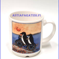 ARABIA,Forte,Yhteispelill� muki,Design:Helj� Liukko-Sundstr�m,1990-luvulta.,korkeus n.8,3 cm, halkaisija n.7,5 cm, ,1 kpl, 48 �/kpl,( Tuote nro 414 P )
