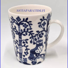IITTALA,Taika muki 0,4L y�nsininen,Design: Heikki Orvola, Klaus Haapaniemi,korkeus n.11,5 cm, halkaisija n.9 cm, 1 kpl,84�/kpl ( Tuote nro 437 P )