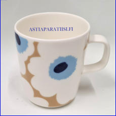 MARIMEKKO, Oiva / Unikko Kaukokaipuu muki 2,5dl,Suunnittelija: Sami Ruotsalainen, korkeus n.9,5 cm, halkaisija n.8 cm, 0 kpl, ( Tuote nro 441 P )