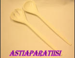 Design, muoviset salaattiottimet, n. 29,5 cm, 35�