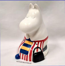 ARABIA,Muumi figuuri Muumimamma,Moomin Figure: Moominmamma (2008-2012),Design:Tuulikki Pietil�,Korkeus n.14,5 cm, 3 kpl,72�/kpl,( Tuote nro 245M )