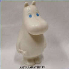 MUUMI, s��st�lipas, s��st�possu, rahalipas, Muumipeikko,muovi,Korkeus n.17,5 cm, 1 kpl,35�kpl.( Tuote nro 252M )
