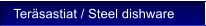 Ter�sastiat / Steel dishware