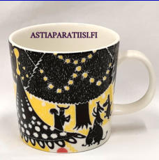 ARABIA,Muumimuki Hurraa!,Moomin Mug, Hurray! (special product 2012),Design: Tove Slotte-Elevant,Korkeus n. 8 cm, halkaisija n. 8 cm, 3kpl, 89�/kpl( Tuote nro 137M )