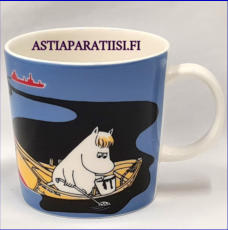 ARABIA,Muumimuki Rannikkomme,Moomin Mug, Our Coast (2016),Design:Tove Slotte-Elevant,Korkeus n. 8 cm, halkaisija n. 8 cm, 0 kpl,( Tuote nro 151M )