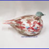 IITTALA  Vuosilintu / Annual bird 2008, Cucunor,Design: Oiva Toikka,  Nuutaj�rvi,Signeerattu / Signature,mitat n. 20 cm x 10,5 cm,1kpl,480� ( Tuote nro / Item #113T)