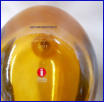 IITTALA,Kultakyyhky /Golden Dove 2001, Design: Oiva Toikka Nuutaj�rvi, Signeerattu / Signature,mitat n. 23 cm x 11,5 cm, 1kpl,380� ( Tuote nro / Item #115T)