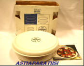 ARABIA, Microset uusi vuoka kannella, Design:G�ran B�ck, halk. n. 25cm, 1kpl, 150�/kpl.