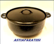 H�gfors valurautapata ,halk. n.22,5cm, kork. n.14cm, 1kpl, 85�/kpl