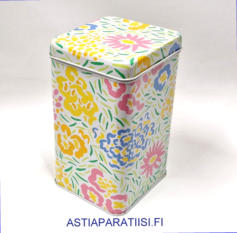 PELTIPURKKI,Marimekko purkki Vintage,Korkeus n. 17,5 cm, leveys n. 10 cm,2 kpl,28 � /kpl ( Tuote nro / Item #105PP )