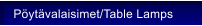 P�yt�valaisimet/Table Lamps