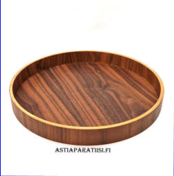 Tonfisk Design Reuna-tarjotin p�hkin�,Mitat: Halkaisija n. 40 cm, Korkeus n. 5 cm,1kpl,45�/kpl,( Tuote nro / Item #126PU )