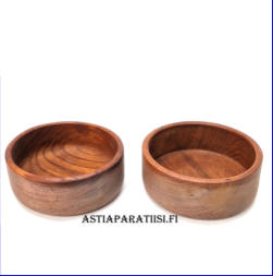 TEAK/TIIKKI,kulho vintage,Mitat: Halkaisija n. 15 cm, Korkeus n. 6 cm,0kpl,( Tuote nro / Item #125PU )