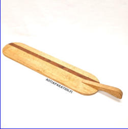 ARABIA,tarjotin,Woodline Design: Marco Lindh,k�yt�n j�lki�,mitat Pituus,n. 70 cm,1kpl,30�,( Tuote nro / Item #148PU )