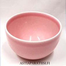 ARABIA, Murokulho / j�lkiruoka- / tarjoilukulho,pinkki� vari,Korkeus n. 7,5 cm, leveys n. 11,8 cm,0 kpl, ( Tuote nro 264R )