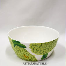 IITTALA,MARIMEKKO,Primavera -Murokulho / j�lkiruoka- / tarjoilukulho, Vaaleanvihre�,Korkeus n. 6 cm, leveys n. 14 cm,3 kpl, 32 �/kpl ( Tuote nro 289R )