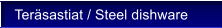 Ter�sastiat / Steel dishware