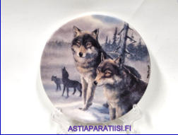 ARABIA,Sein�lautanen Susi, Design:Kimmo P�likk�,Mitat Halkaisija,n. 12 cm,1kpl.45�/kpl,( Tuote nro 222AM )